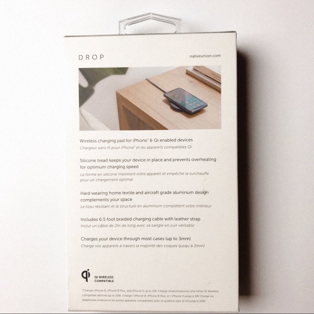 Native Union Drop Wireless Charger - Picture 2 of 6